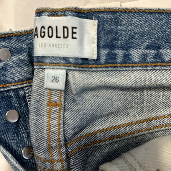 BNWT Agolde Parker long shorts sz 26 - Picture 5 of 5